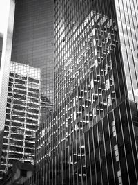 Low angle view of modern building