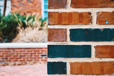 Full frame shot of brick wall