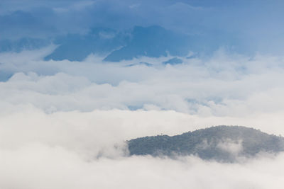 Low angle view of clouds in sky