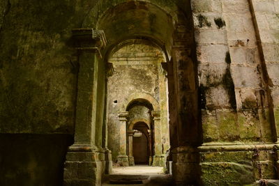 View of old ruins