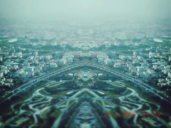 Aerial view of cityscape