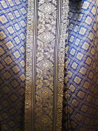 Full frame shot of curtain