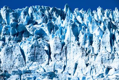 Panoramic shot of frozen landscape