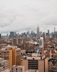 Cityscape against sky