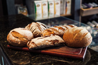 Close-up of bread