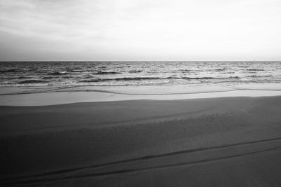 Scenic view of beach