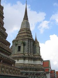 Low angle view of a temple