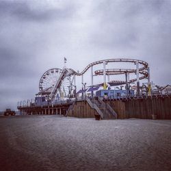 Ferris wheel at amusement park