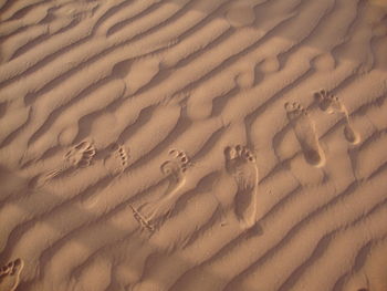 Full frame shot of sand