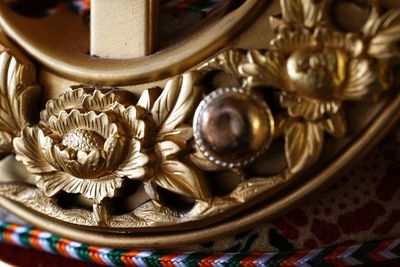 Close-up of food on table