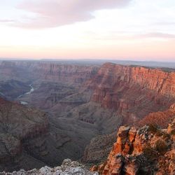 Scenic view of mountains