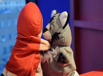 Close-up of stuffed toy