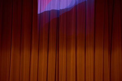 Full frame shot of red curtain