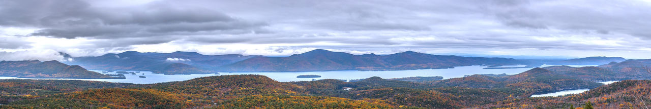 Panoramic view of landscape against sky