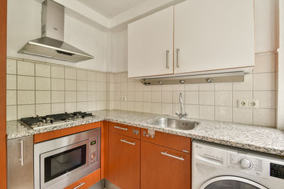 Interior of bathroom