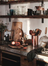 Rustic mediterranean styled kitchen look