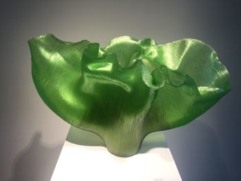 Close-up of human hand against white background