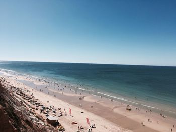 Scenic view of beach