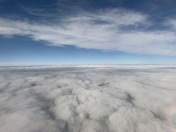 Scenic view of cloudscape against sky