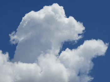 Low angle view of clouds in sky