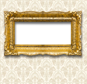 View of ornate ceiling