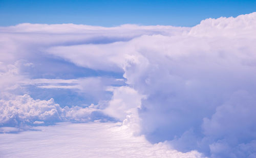 Low angle view of clouds in sky