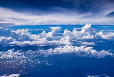 Low angle view of clouds in sky