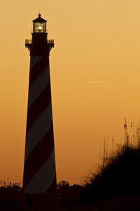 Lighthouse at sunset