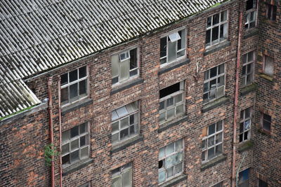 Low angle view of old building