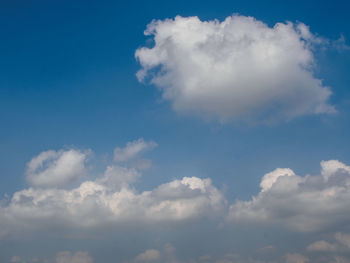 Low angle view of clouds in sky