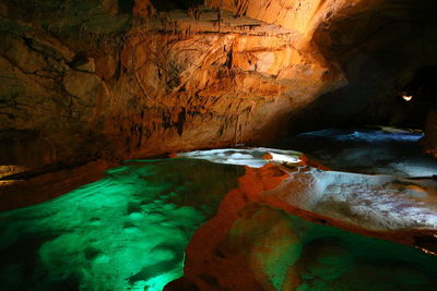 Scenic view of cave