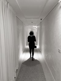 Illuminated tunnel in tunnel