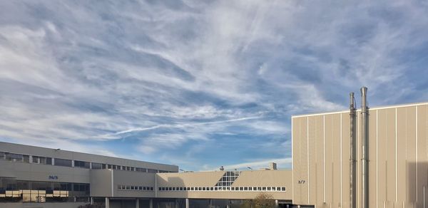 Buildings against sky