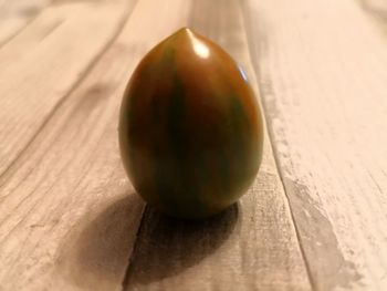 High angle view of fruits on table