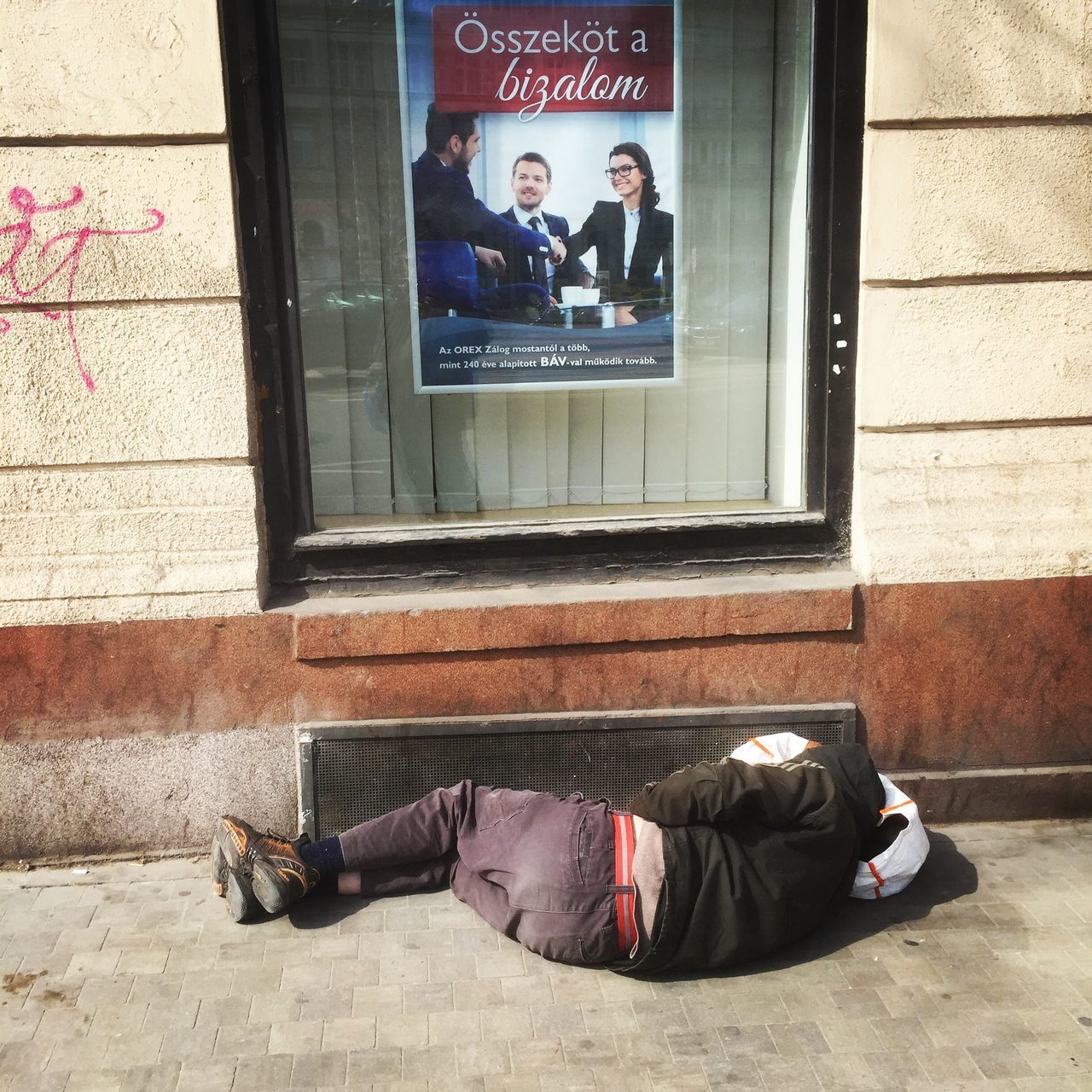 Budapest homeless