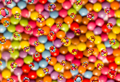 Close-up of multi colored balloons