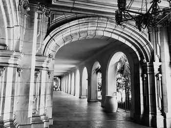 Corridor of building