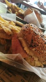 Close-up of chocolate cake