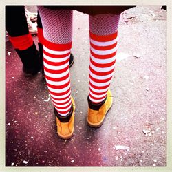 Close-up of red balloon