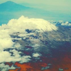Scenic view of cloudy sky