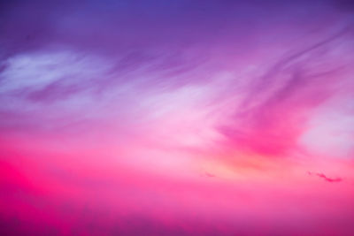 Full frame shot of pink sky