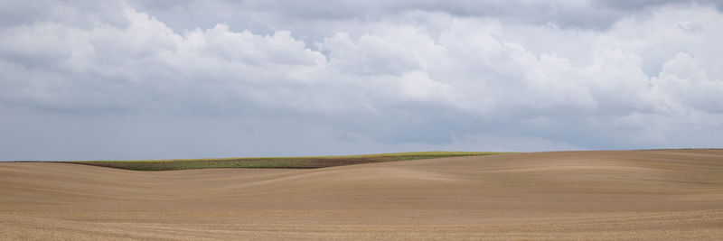 Panoramic view of landscape against sky