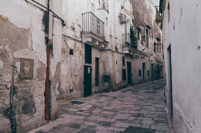 Street amidst buildings in city