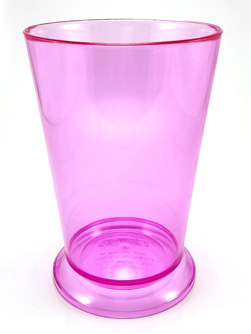 CLOSE-UP OF GLASS OF PINK WATER