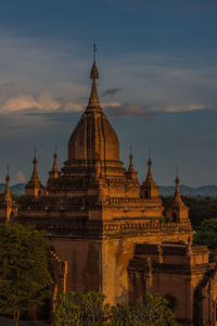 View of built structure against sky