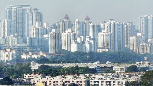 View of cityscape against sky