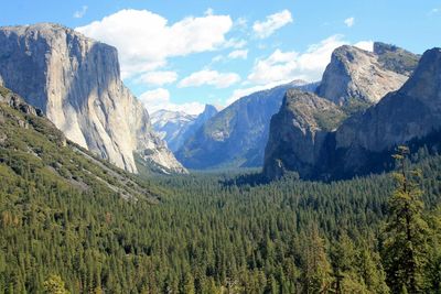 Rocky mountains at yosemite national park