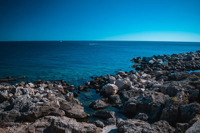 View on the sea in puglia