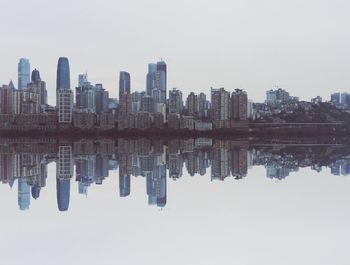 Skyscrapers in city