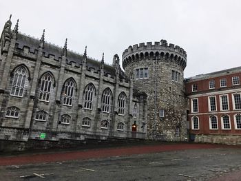 Low angle view of historical building